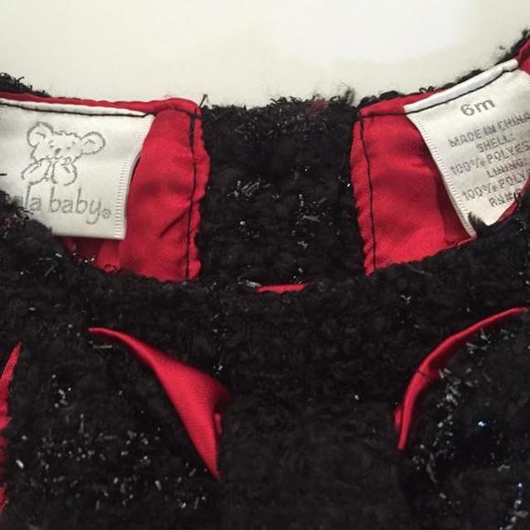 Koala Baby black shimmery dress - Picture 3 of 4